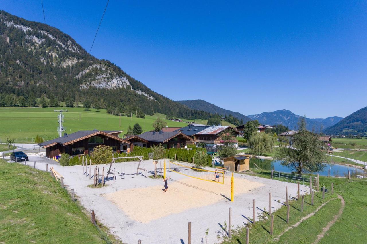 Narzenhof Wellness Chalets, Familien & Luxus Apartments Am Bauernhof Sankt Johann in Tirol Luaran gambar