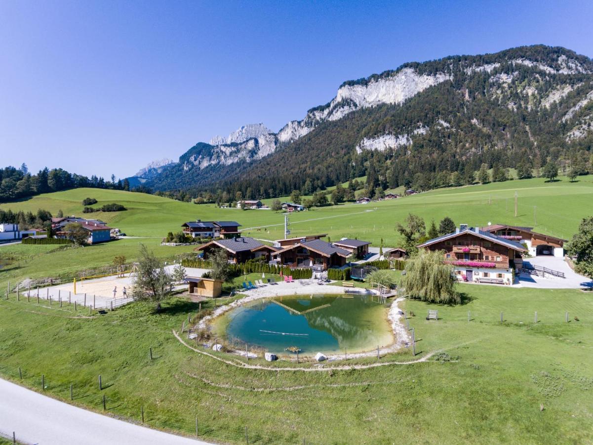 Narzenhof Wellness Chalets, Familien & Luxus Apartments Am Bauernhof Sankt Johann in Tirol Luaran gambar