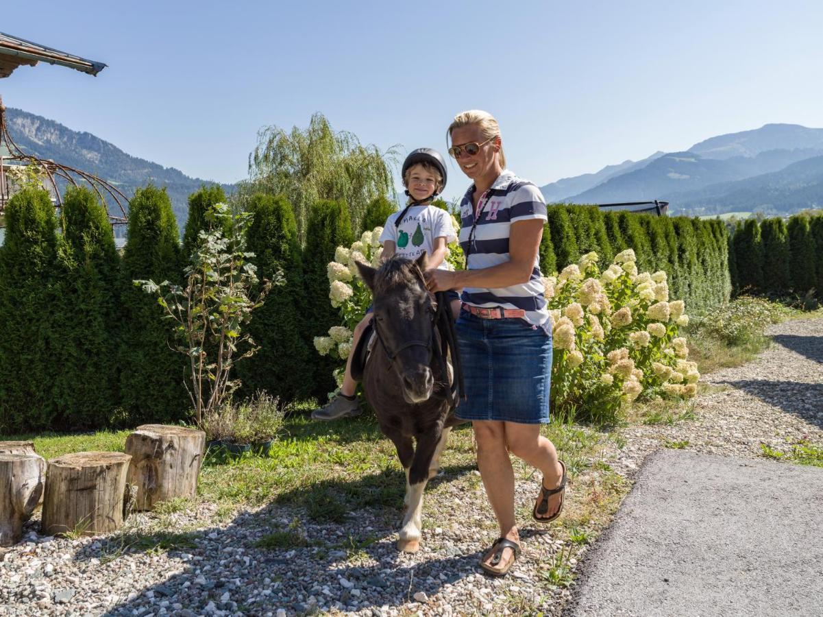 Narzenhof Wellness Chalets, Familien & Luxus Apartments Am Bauernhof Sankt Johann in Tirol Luaran gambar
