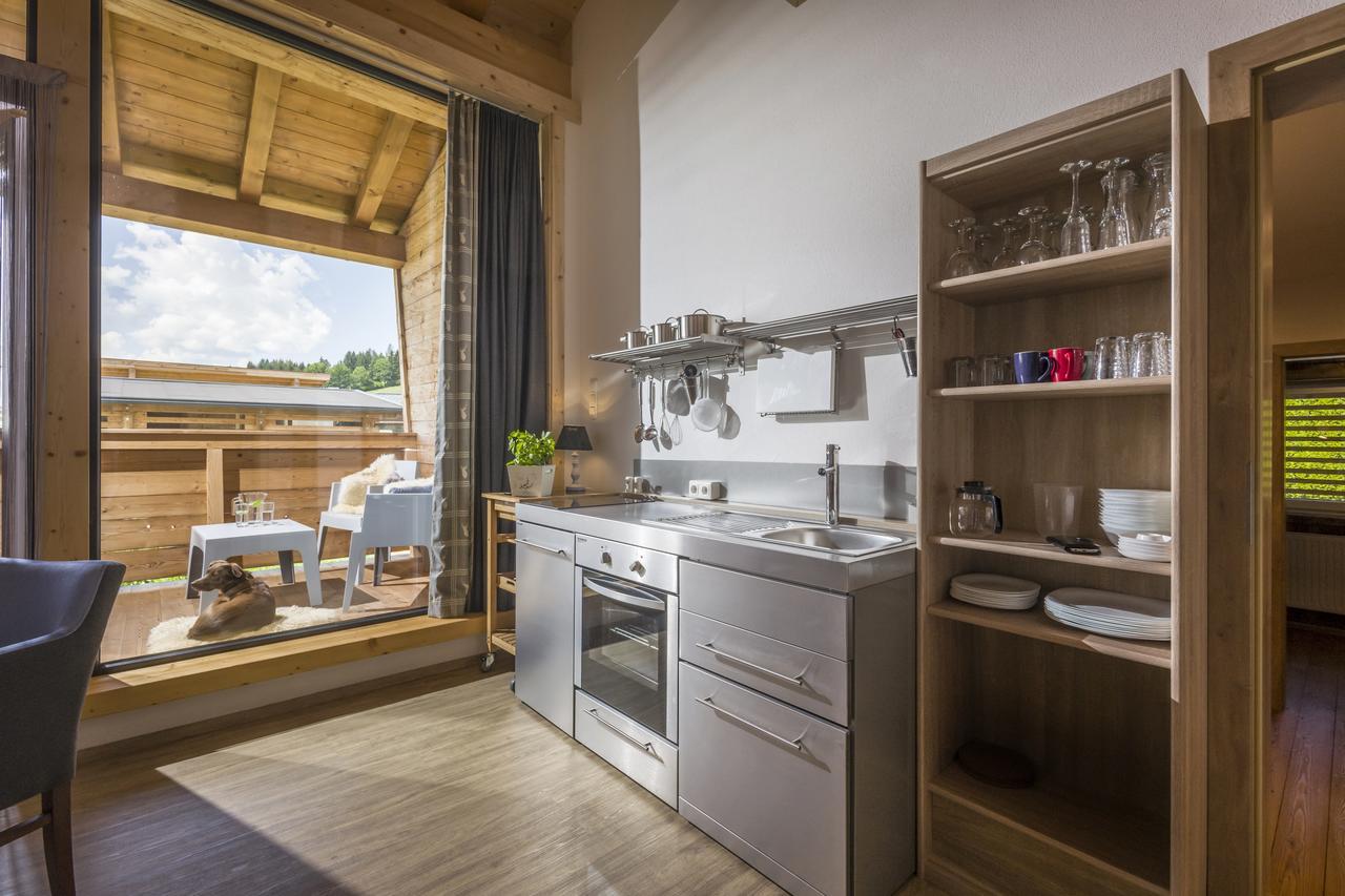 Narzenhof Wellness Chalets, Familien & Luxus Apartments Am Bauernhof Sankt Johann in Tirol Luaran gambar