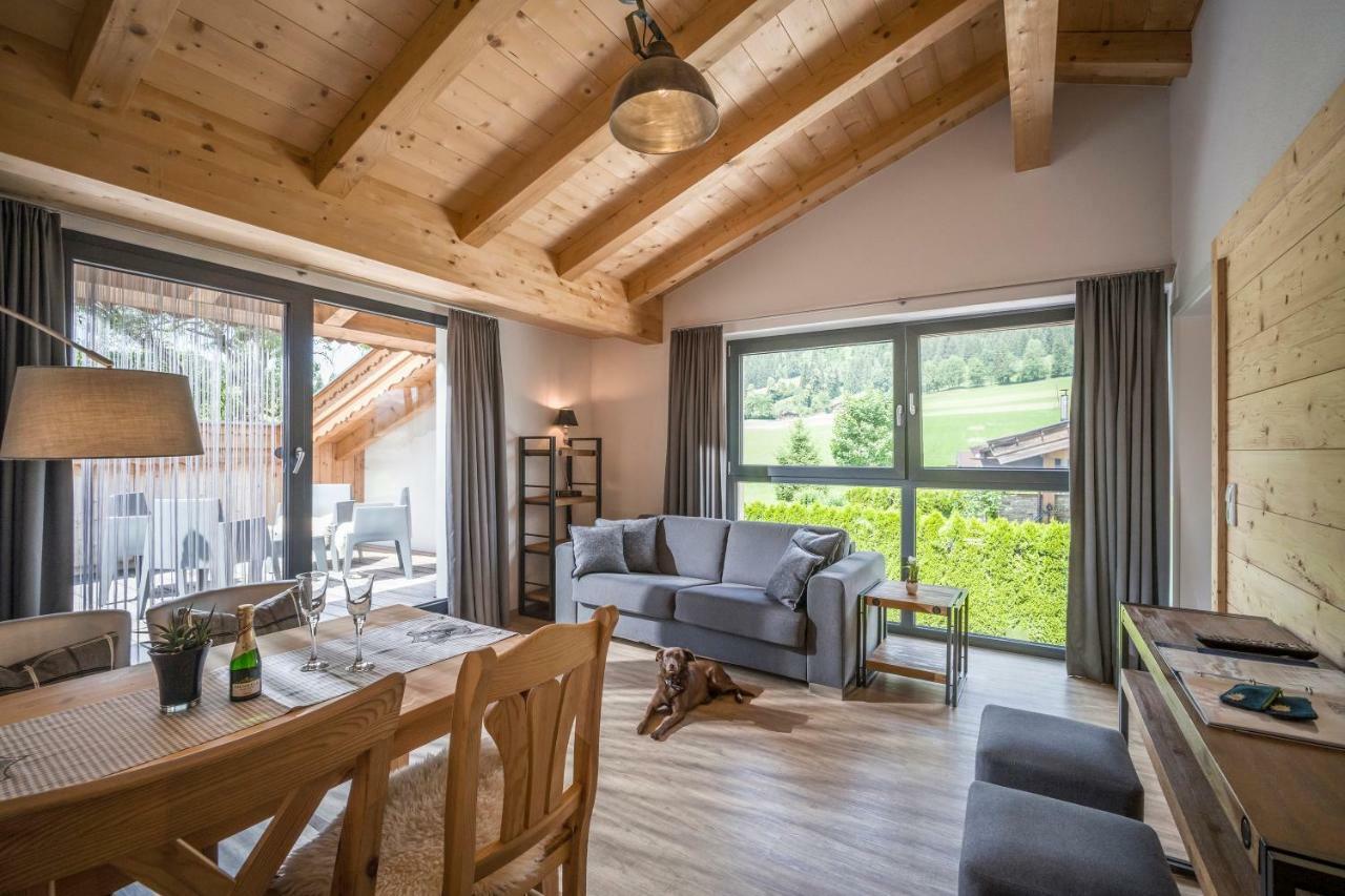 Narzenhof Wellness Chalets, Familien & Luxus Apartments Am Bauernhof Sankt Johann in Tirol Luaran gambar