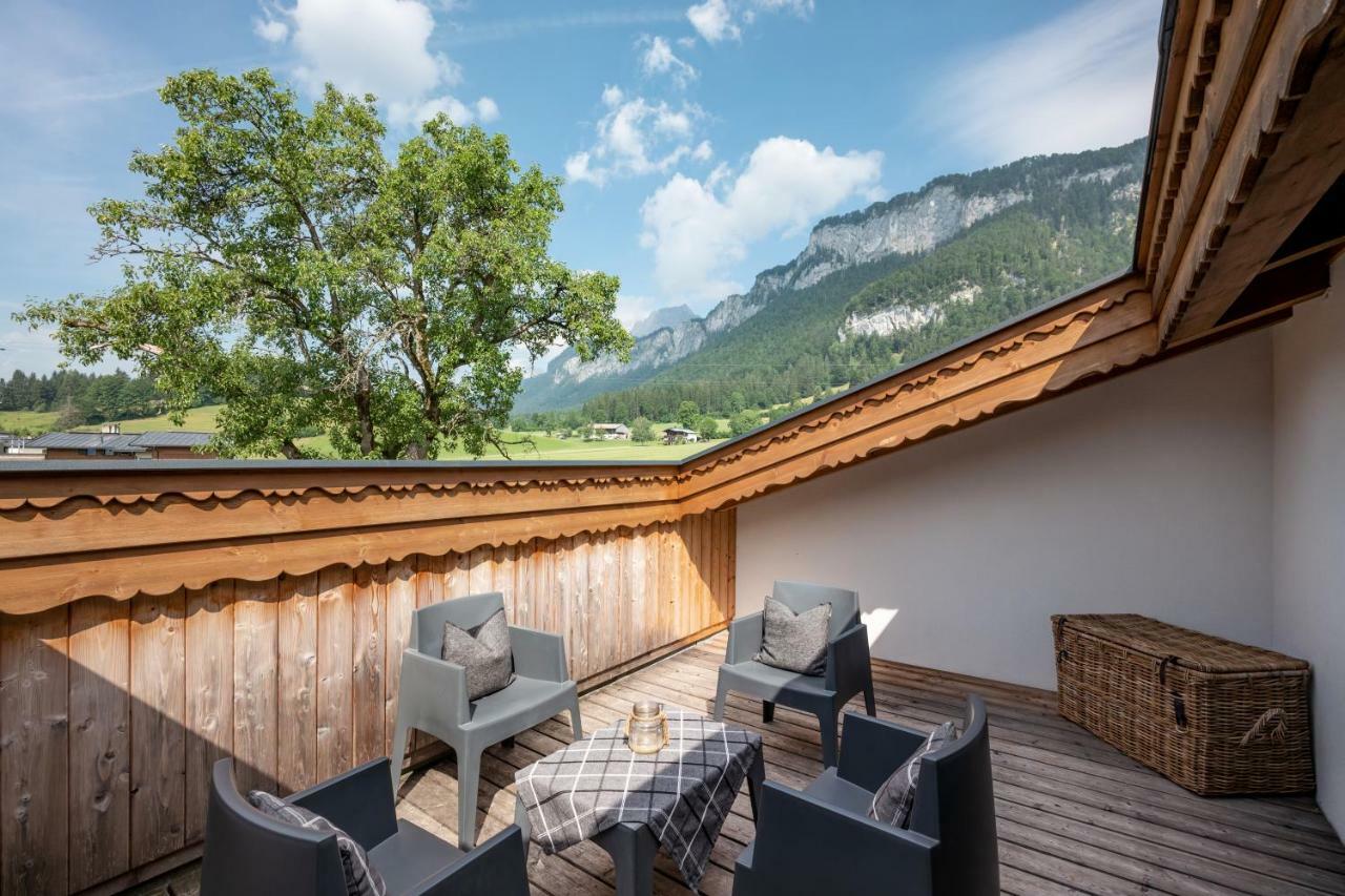 Narzenhof Wellness Chalets, Familien & Luxus Apartments Am Bauernhof Sankt Johann in Tirol Luaran gambar