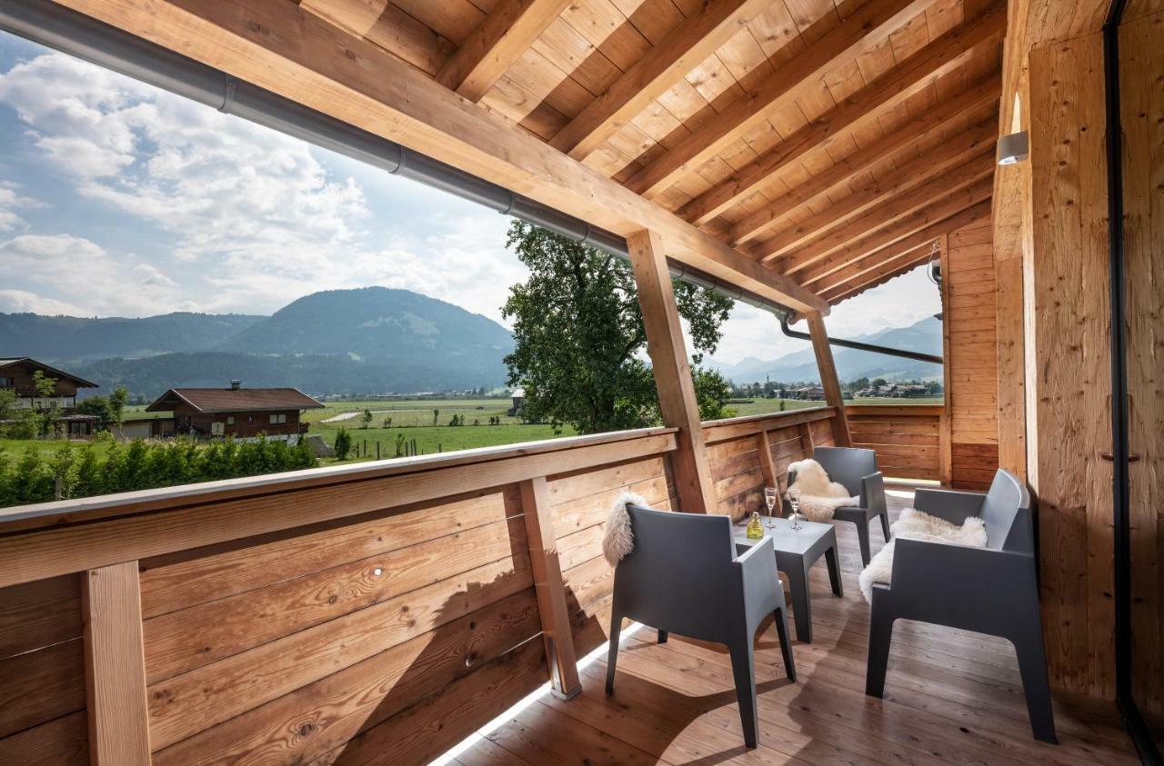 Narzenhof Wellness Chalets, Familien & Luxus Apartments Am Bauernhof Sankt Johann in Tirol Luaran gambar