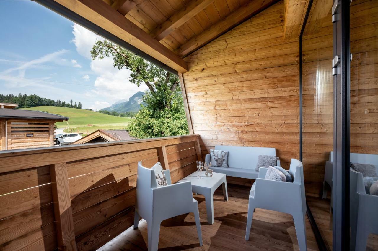 Narzenhof Wellness Chalets, Familien & Luxus Apartments Am Bauernhof Sankt Johann in Tirol Luaran gambar