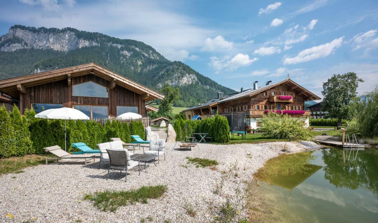 Narzenhof Wellness Chalets, Familien & Luxus Apartments Am Bauernhof Sankt Johann in Tirol Luaran gambar